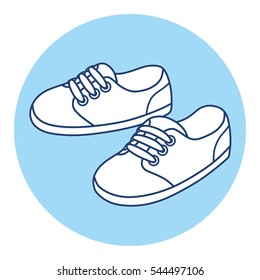 Sneakers icon.