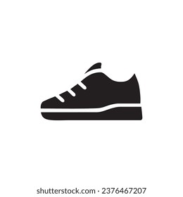 Sneakers icon. Sneakers flat sign design. Sneakers symbol pictogram. Sport shoe icon. Sport shoes sign. UX UI icon