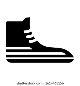 sneakers icon isolated sign symbol vector illustration - high quality black style vector icons
