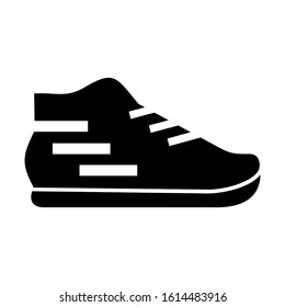 sneakers icon isolated sign symbol vector illustration - high quality black style vector icons
