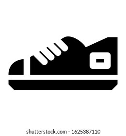 sneakers icon or logo isolated sign symbol vector illustration - high quality black style vector icons
