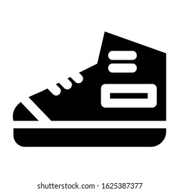 sneakers icon or logo isolated sign symbol vector illustration - high quality black style vector icons
