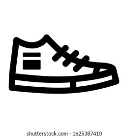 sneakers icon or logo isolated sign symbol vector illustration - high quality black style vector icons
