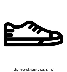sneakers icon or logo isolated sign symbol vector illustration - high quality black style vector icons
