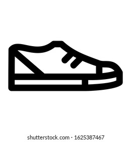 sneakers icon or logo isolated sign symbol vector illustration - high quality black style vector icons
