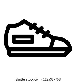 sneakers icon or logo isolated sign symbol vector illustration - high quality black style vector icons
