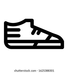 sneakers icon or logo isolated sign symbol vector illustration - high quality black style vector icons
