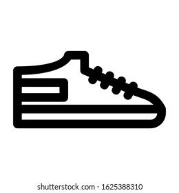 sneakers icon or logo isolated sign symbol vector illustration - high quality black style vector icons
