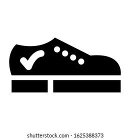 sneakers icon or logo isolated sign symbol vector illustration - high quality black style vector icons

