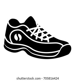 Sneakers icon. Simple illustration of sneakers vector icon for web