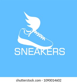 sneakers icon vector