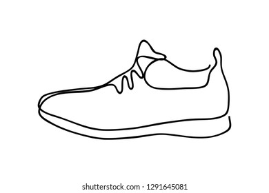 sneakers icon, vector