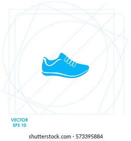 Sneakers  icon. Vector design.