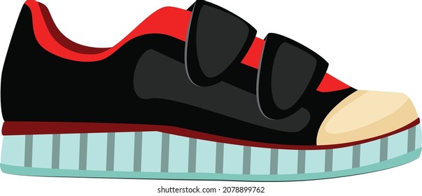 Turnschuhe Symbol, Vektorgrafik-Design