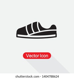 Sneakers Icon Vector Illustration Eps10