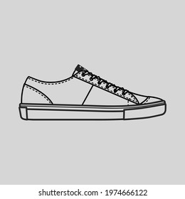 Sneakers icon, Vector illustration eps.10