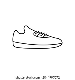 Sneakers icon vector. Linear style sign for mobile concept and web design. Premium pack of icons in trendy line style. Vector illustration. Eps10