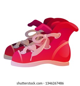 Sneakers isolated vector illustration