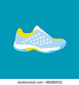 Sneakers shoe icon. Vector illustration