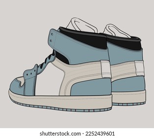 Sneakers Shoes for Teenagers and Basketball Player