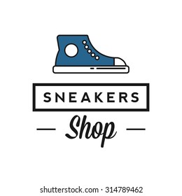 Logo de Sneakers shop