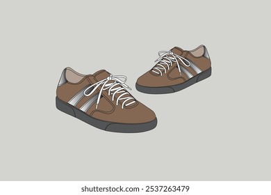 Sneakers are a specific type of shoe primarily designed for casual wear or sports.