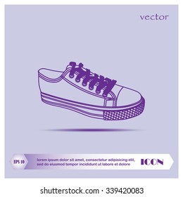 Sneakers , vector