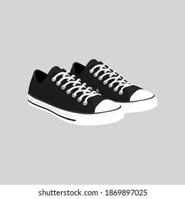 Sneakers vector art and graphics