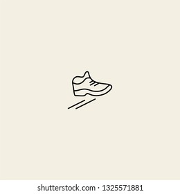 sneakers vector icon