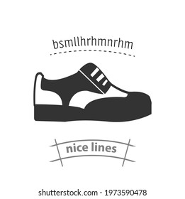 sneakers vector icon. sneakers vector icon. sneakers vector icon. 