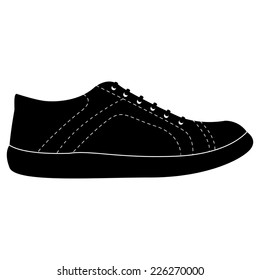sneakers vector icon