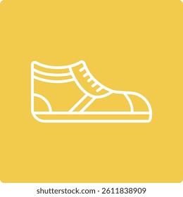 Sneakers vector icon. Can be used for printing, mobile and web applications.