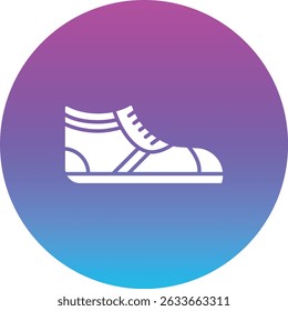 Sneakers vector icon. Can be used for printing, mobile and web applications.