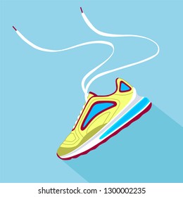 sneakers with white laces