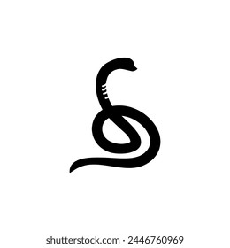sneck icon vector, simple flat trendy style sneck symbol on white background..eps