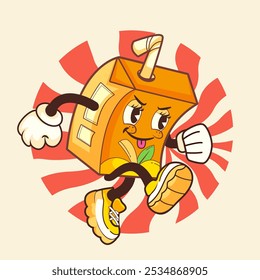 SNEER JUICE BOX VINTAGE MASCOT CHARACTER