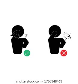 sneezing without protection causes the virus to spread.