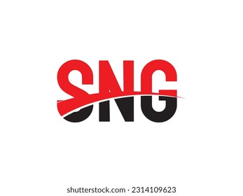 Vektor-Vektorgrafik für das erste Logo von SNG Letter
