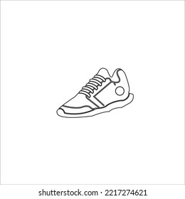 SNICKERS SYMBOL ICON VECTOR ILLUSTRATION DESIGN