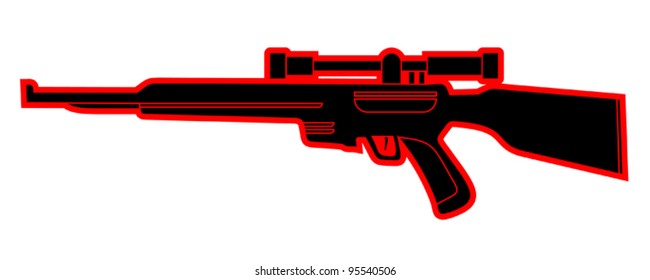 Snipe illustration design