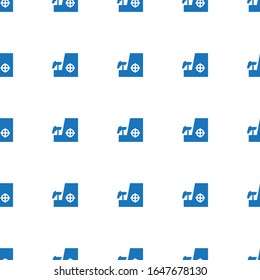 patrón de icono del francotirador perfectamente aislado en fondo blanco. Icono de francotirador relleno editable. patrón de icono de francotirador para web y móvil.