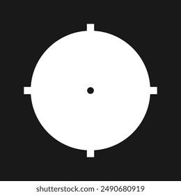 Ilustración vectorial de tiro de francotirador