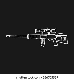 Sniper rifle doodle