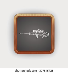 Sniper rifle doodle
