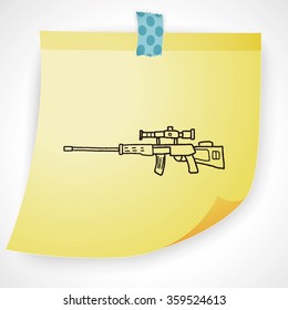 Sniper rifle doodle