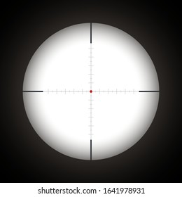 Sniper Scope With Red Dot