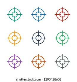 sniper target icon white background. Editable outline sniper target icon from war. Trendy sniper target icon for web and mobile. sniper target icon white background. Editable outline sniper target icon from war. Trendy sniper target icon for web and mobile.
