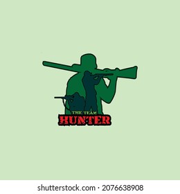 Sniper Team Hunters Soldier Vector