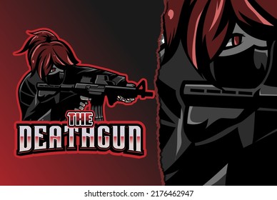 sniperl esport logo - premium vector