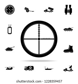 sniper's sight icon. Army & War icons universal set for web and mobile